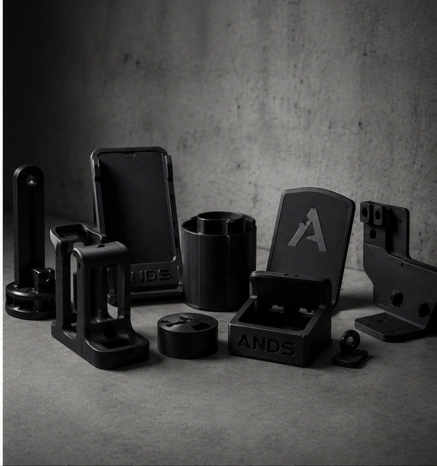 Colección de productos y piezas creadas por ANDS 3D